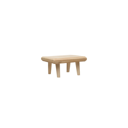 Decor-Paulownia Wood Pedestal
