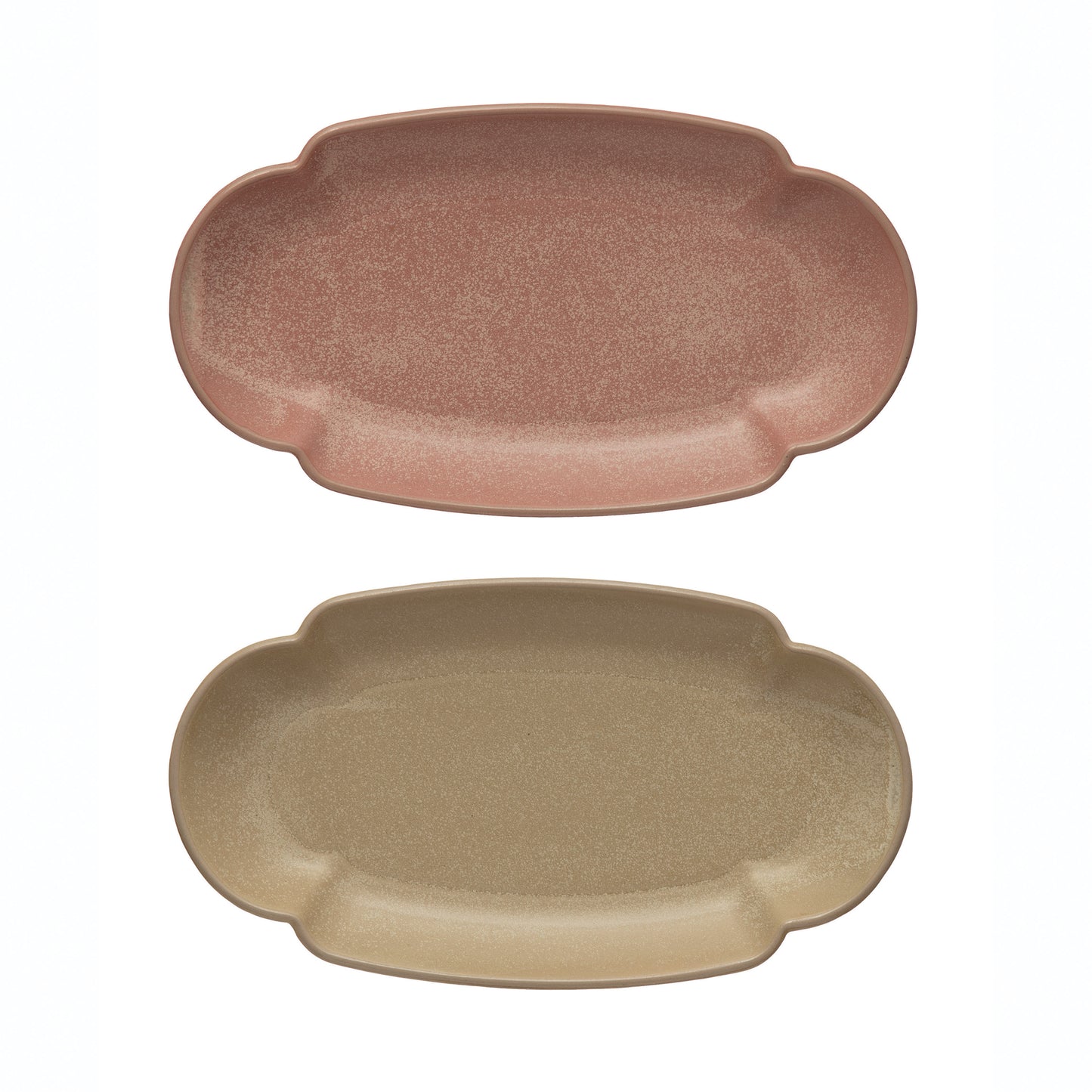 Kitchenware-Scalloped Plate, Sand