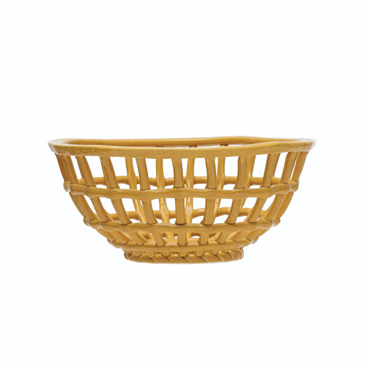 Kitchenware Handmade Basket Bowl