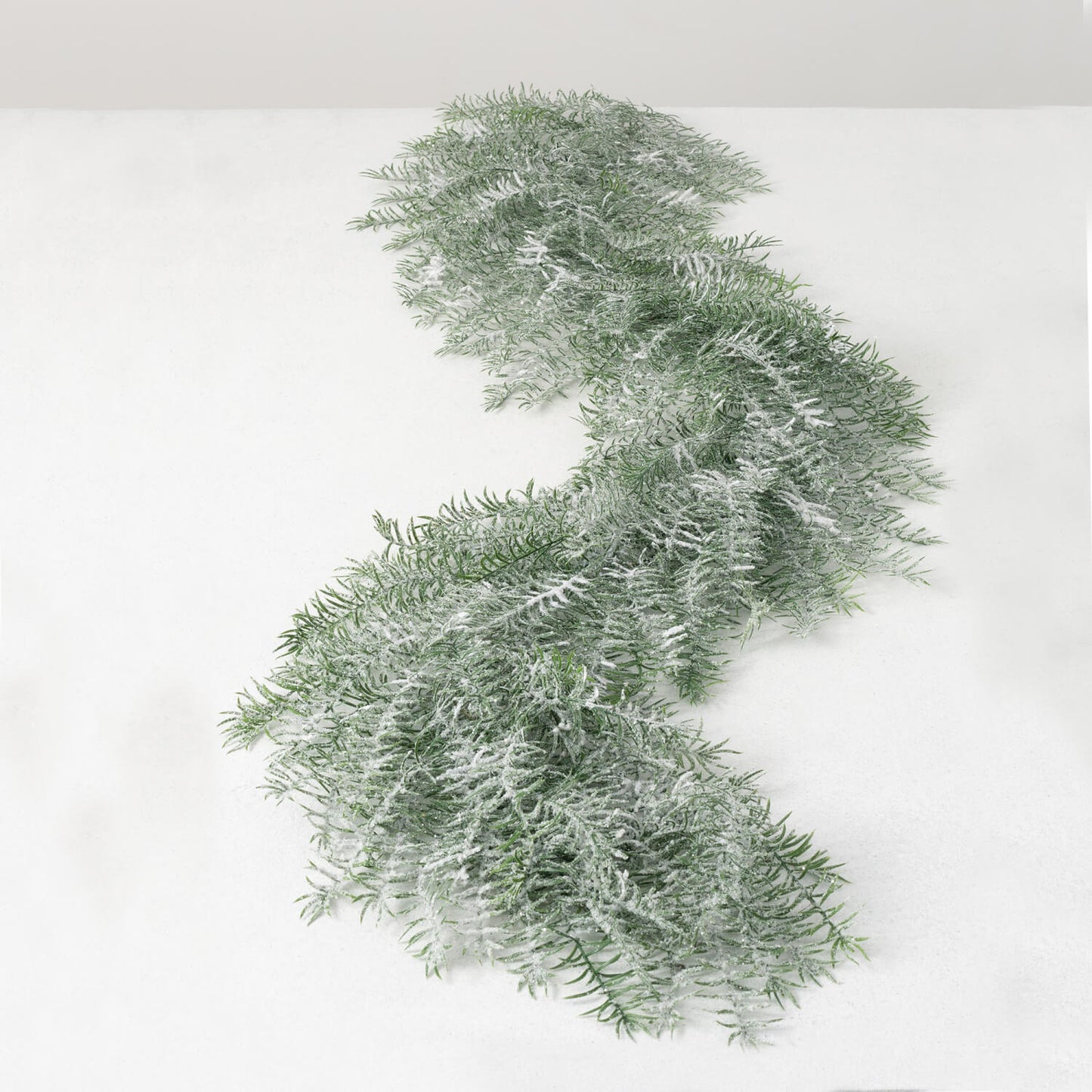 Holiday Frosted Pine garland