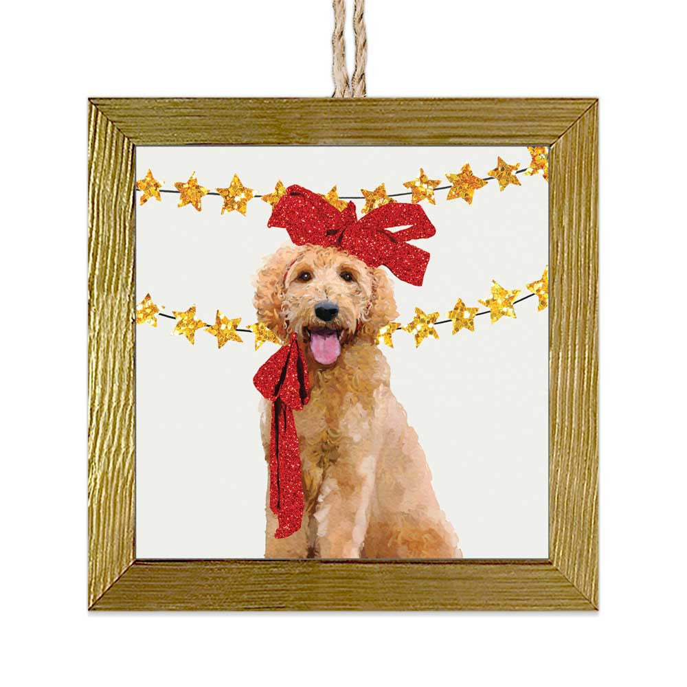 Holiday Ornament “Golden Doodle”