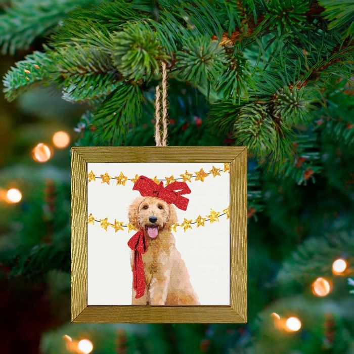 Holiday Ornament “Golden Doodle”