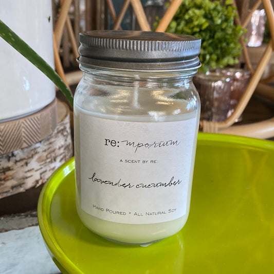 Candle Lavender Cucumber RE