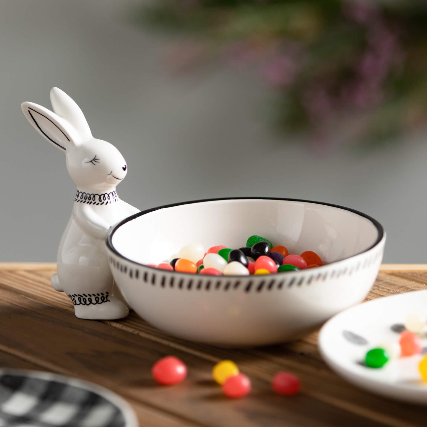 Bunny with Bowl